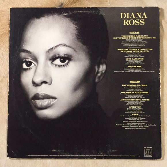Diana Ross - (Self-Titled) 1976 Vinyl LP - Picture 2 of 5